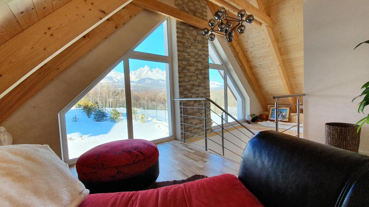 Vila Lesna House With A Garden 2 Minutes From The Center Of The Tatras Nová Lesná 外观 照片