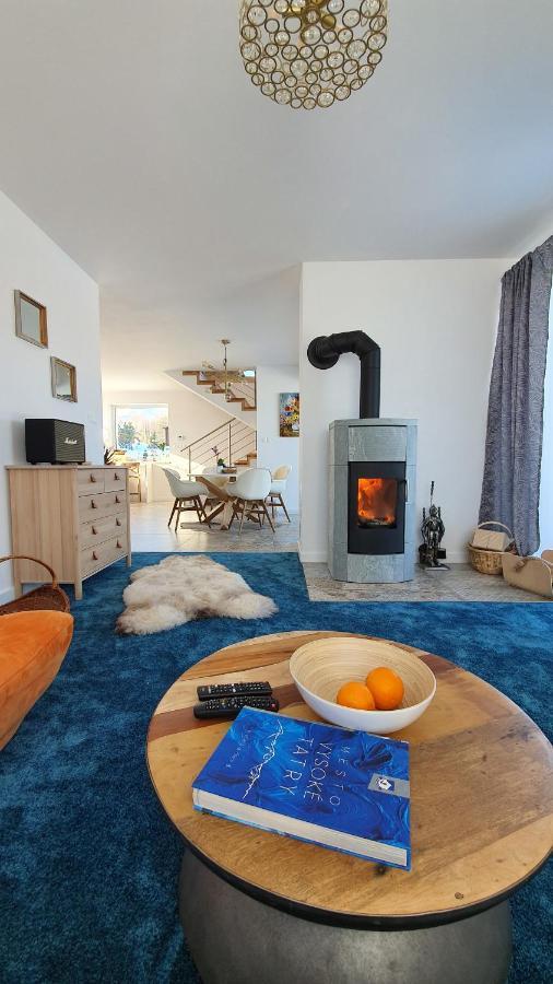 Vila Lesna House With A Garden 2 Minutes From The Center Of The Tatras Nová Lesná 外观 照片