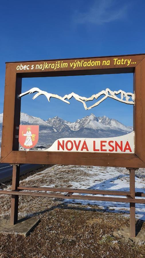 Vila Lesna House With A Garden 2 Minutes From The Center Of The Tatras Nová Lesná 外观 照片