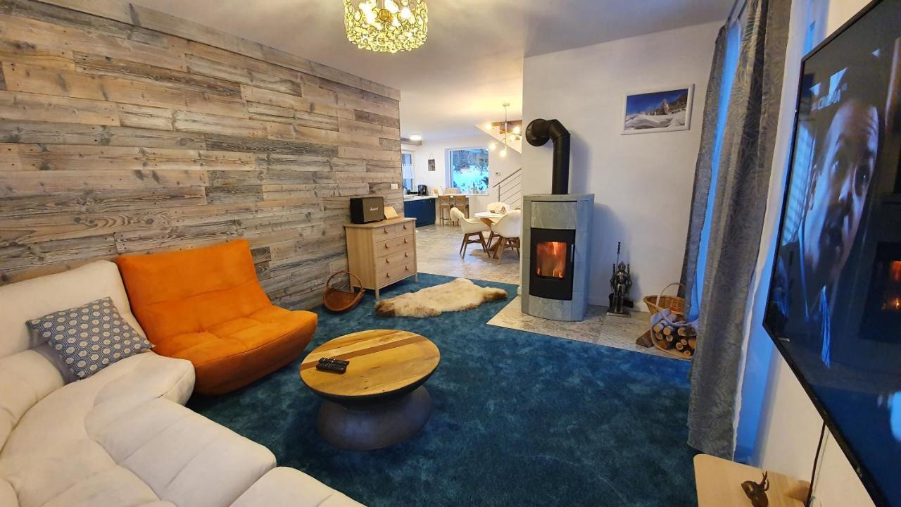 Vila Lesna House With A Garden 2 Minutes From The Center Of The Tatras Nová Lesná 外观 照片